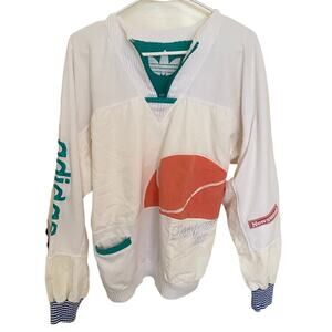 Vintage Adidas Basketball 1/4 Zip Mens pullover retro y2k March Madness graphic